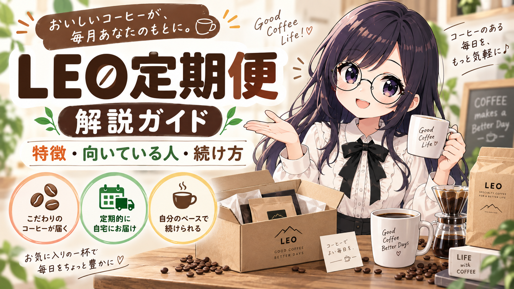 LEO定期便 解説ガイド。特徴・向いている人・続け方